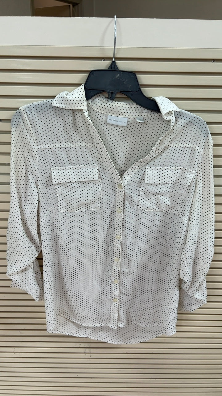 New York & Company Shirt Small