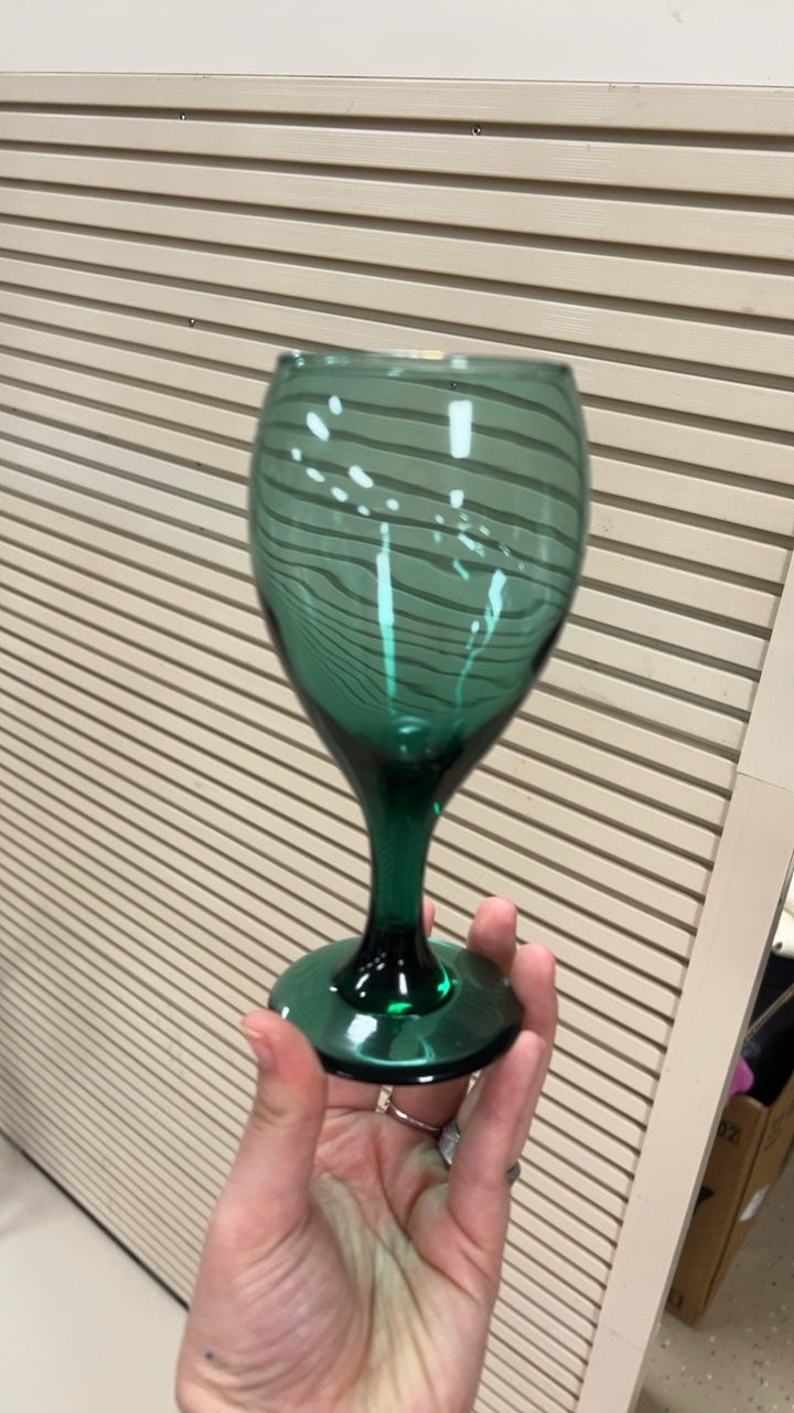 Glassware Green