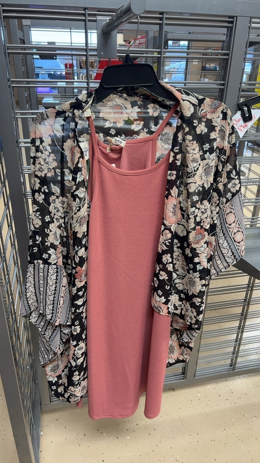 Cardigan and Dress Set XL