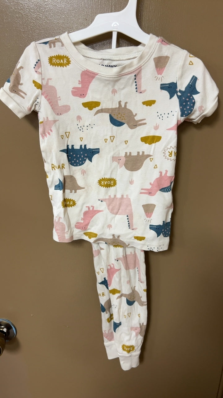 Old Navy PJ Set YOUTH 4t