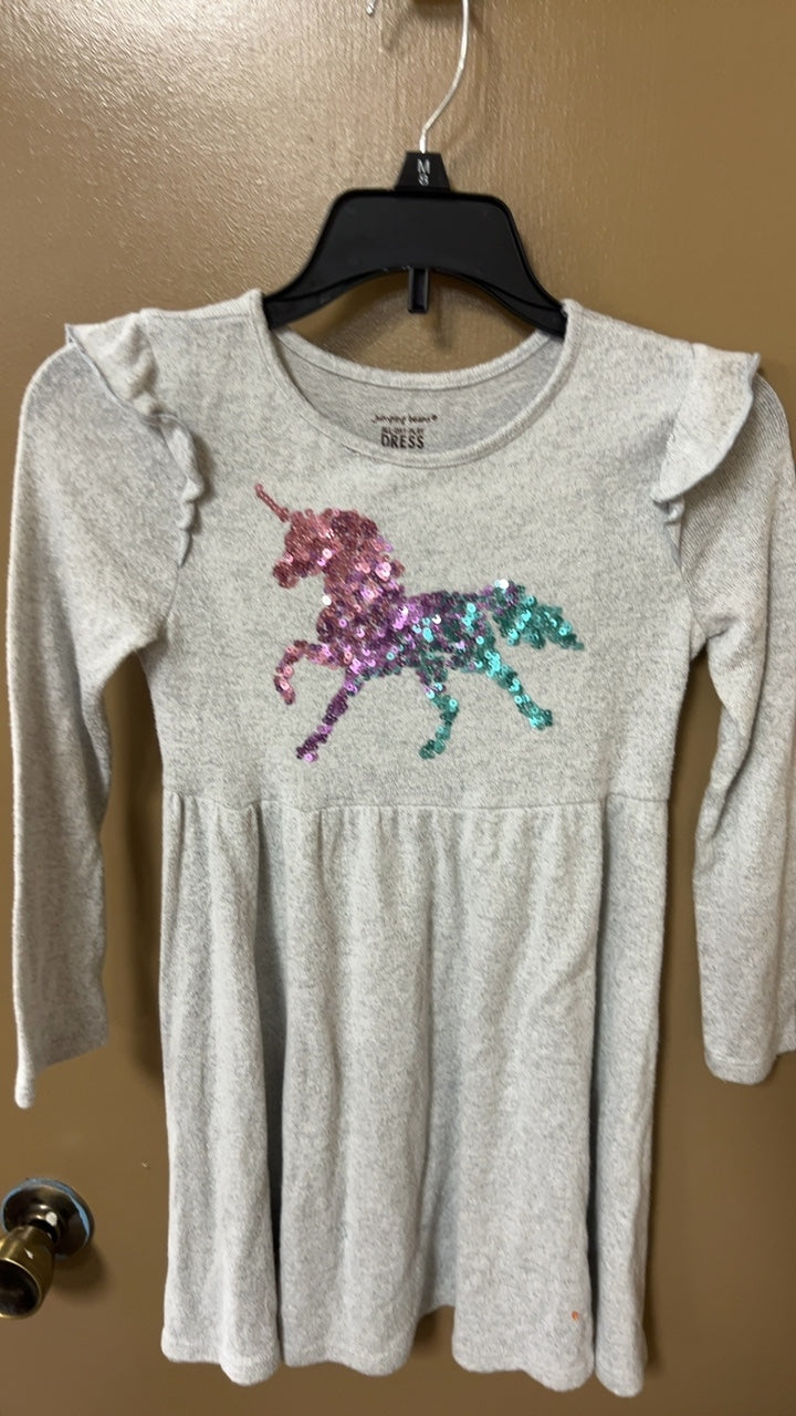 Unicorn Dress Youth 6