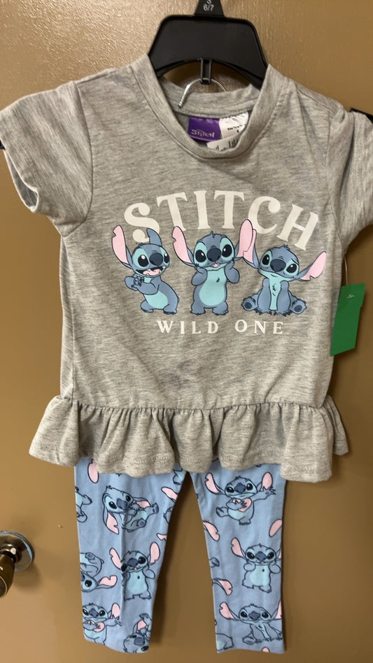 Stitch Pajama Set Youth 5