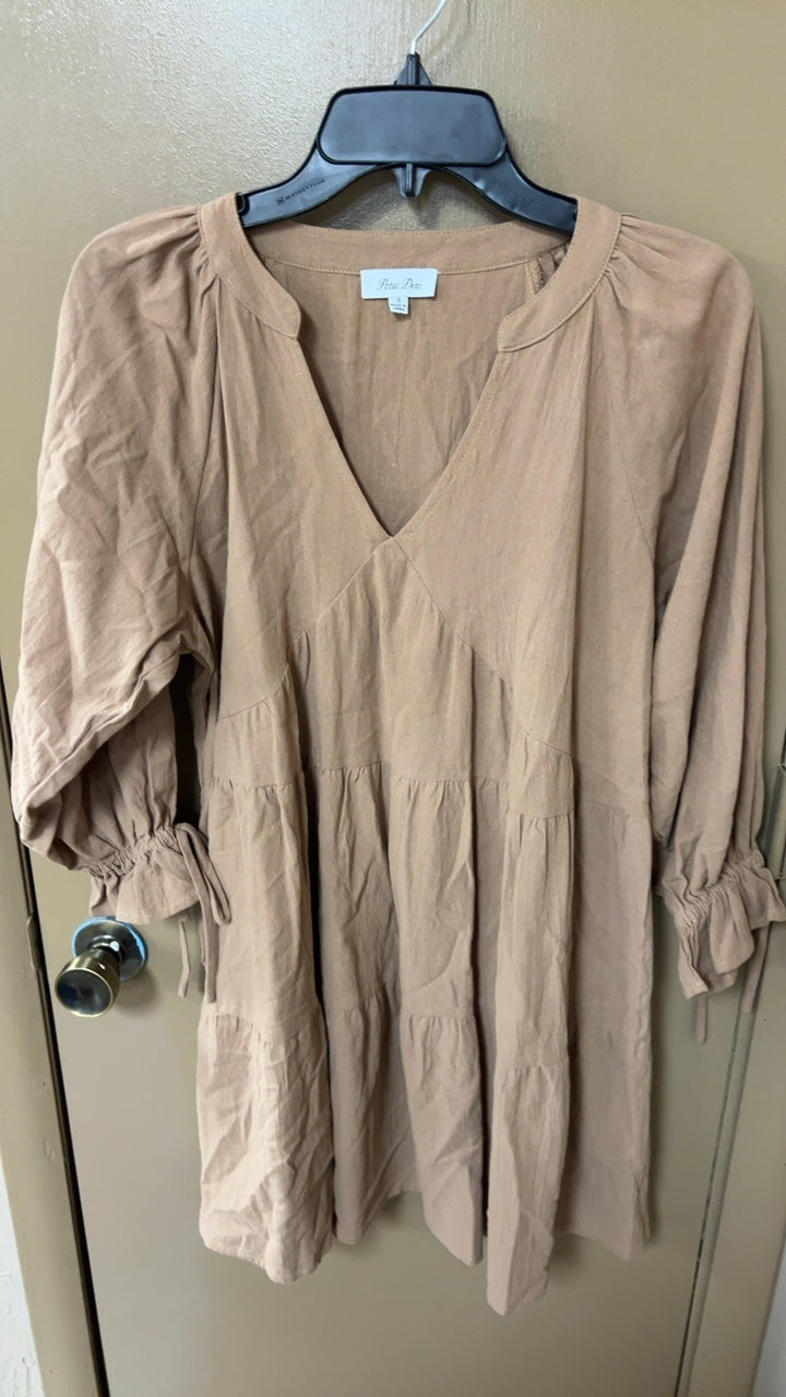 Brown boutique Dress Small