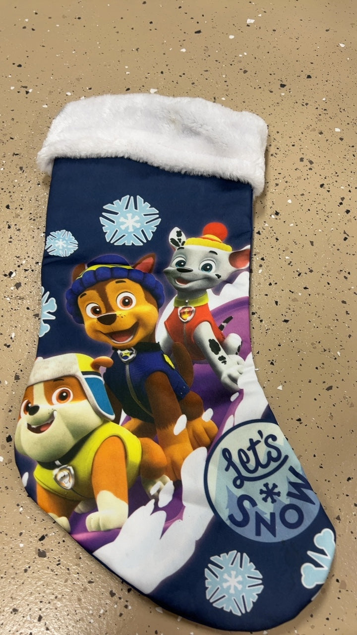Paw Patrol Stocking