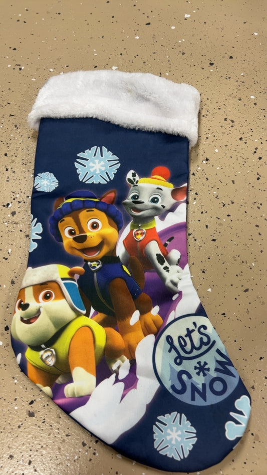 Paw Patrol Stocking