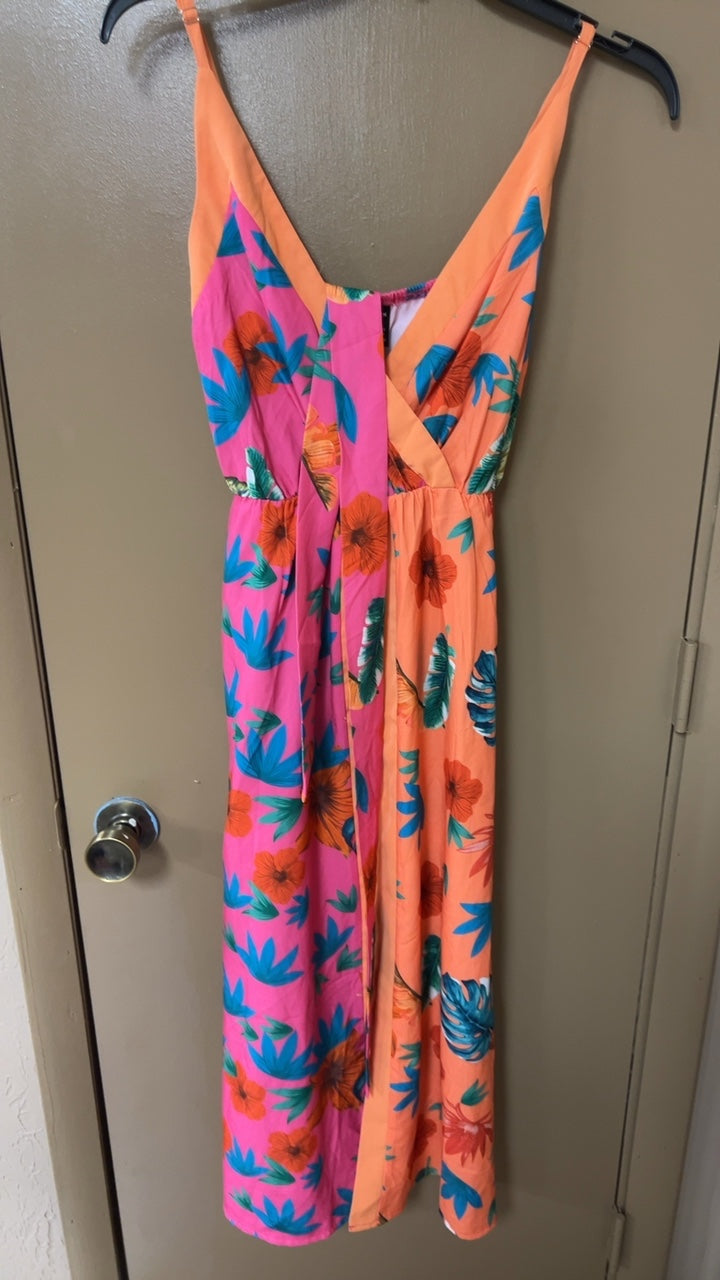 Tropical Dress Small
