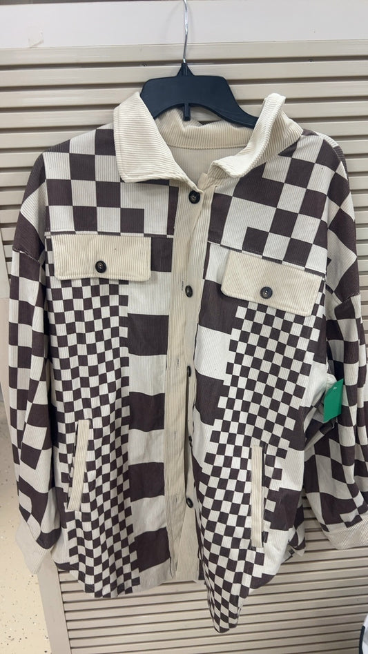 Checkered Jacket Large