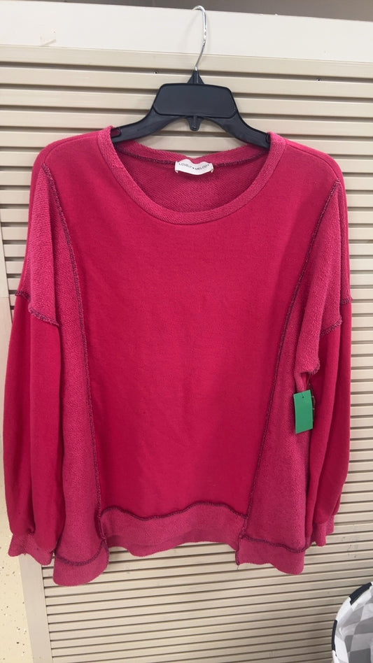 LOVELY AND Melody Sweatshirt Large
