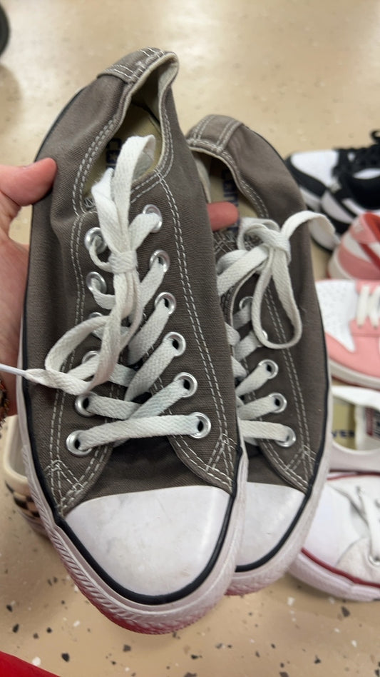 Converse Gray Sneakers 7