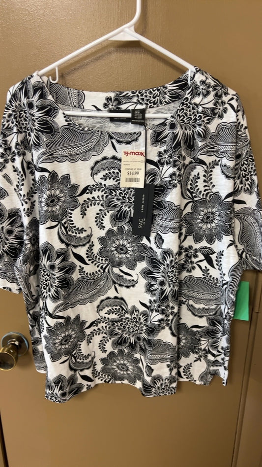 NWT RACHEL Blouse 2X