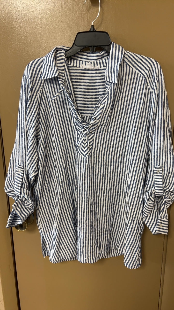 Striped Shirt 1X