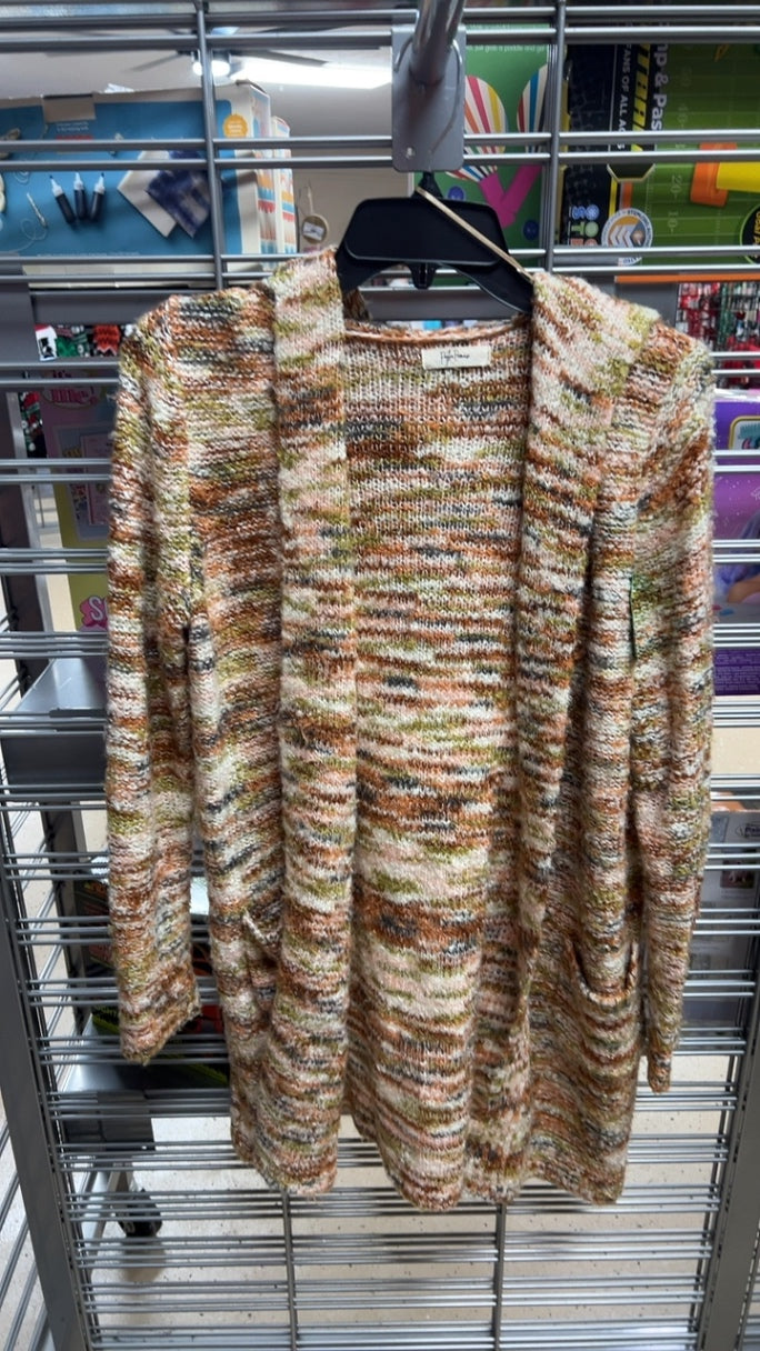 Tan cardigan Small