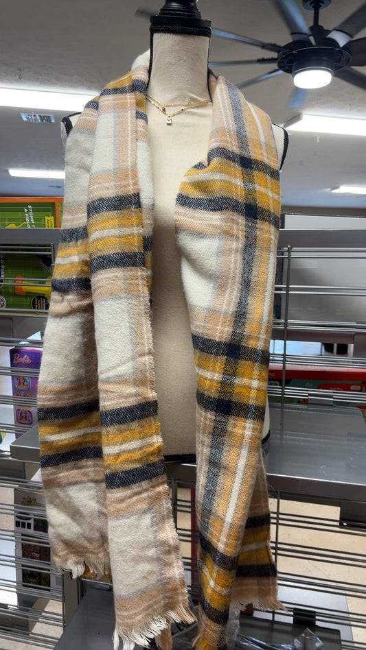 Scarf Blanket tan