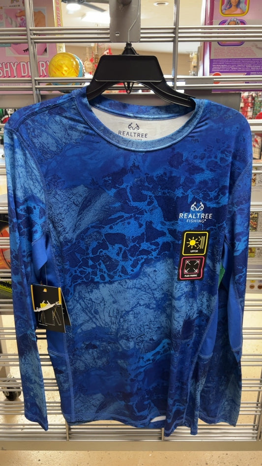 Realtree Long Sleeve Running Shirt MENS SMALL