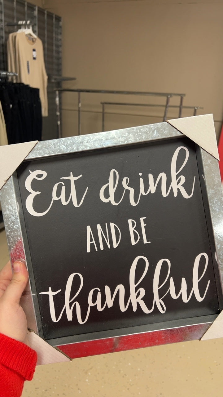 Thankful Signboard