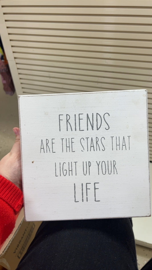 Friends Decorative Sign