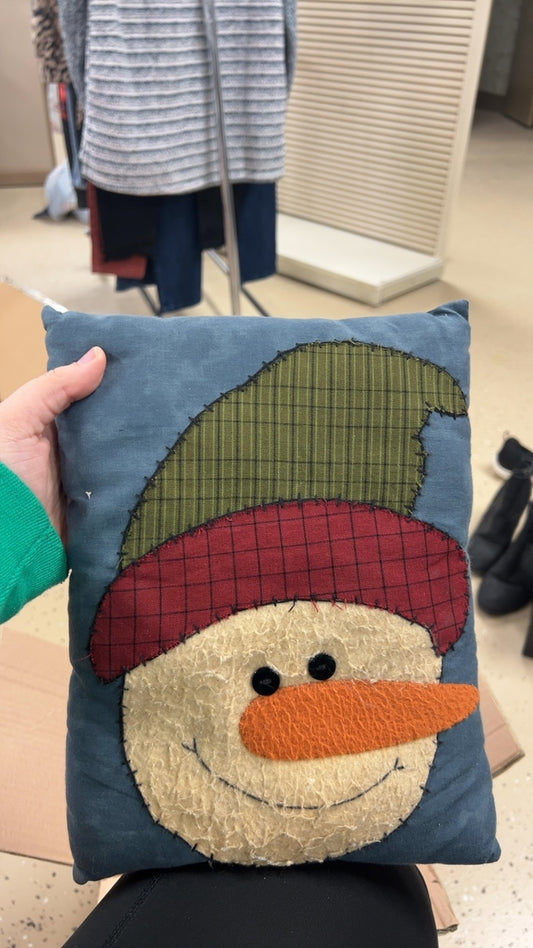 Snowman Pillow
