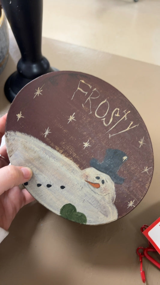 Frosty Decorative Item