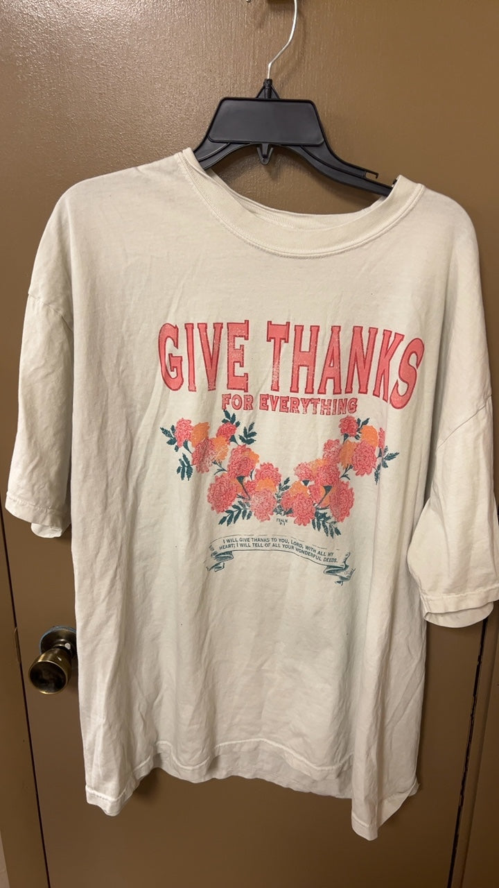 T-Shirt 3XL Thanks