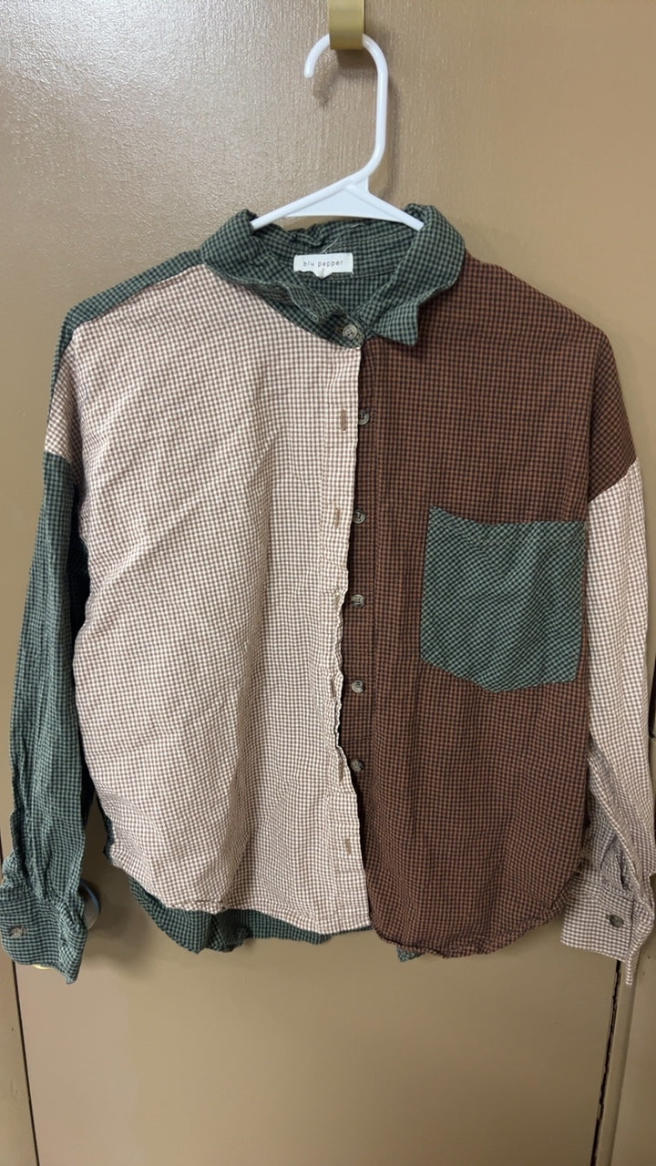 Blu Pepper Shirt Medium