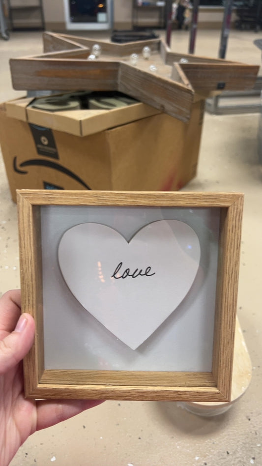Love Decorative Frame/Wall Art