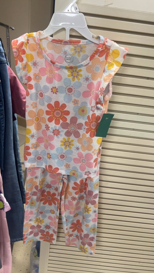 Wonder Nation Pajama Set Youth 4T