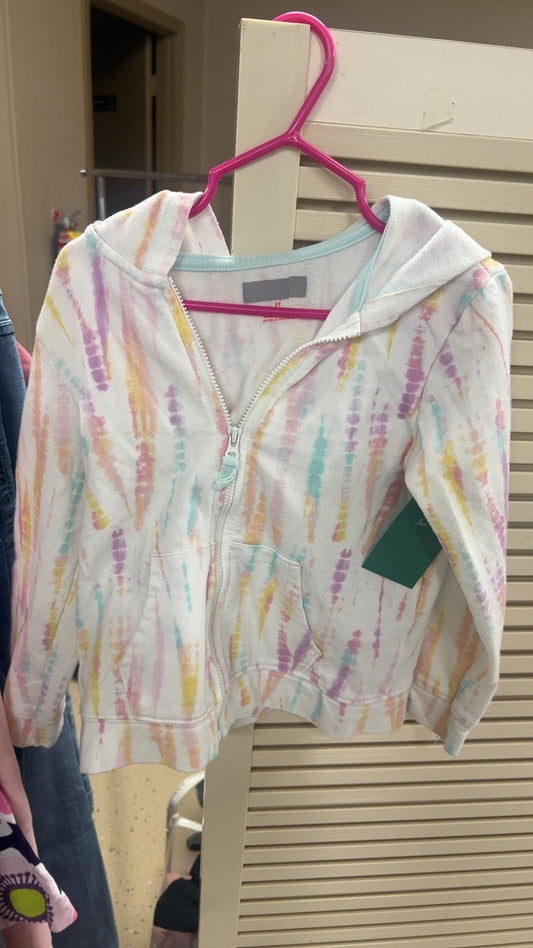 tie dye Hoodie Youth 5T