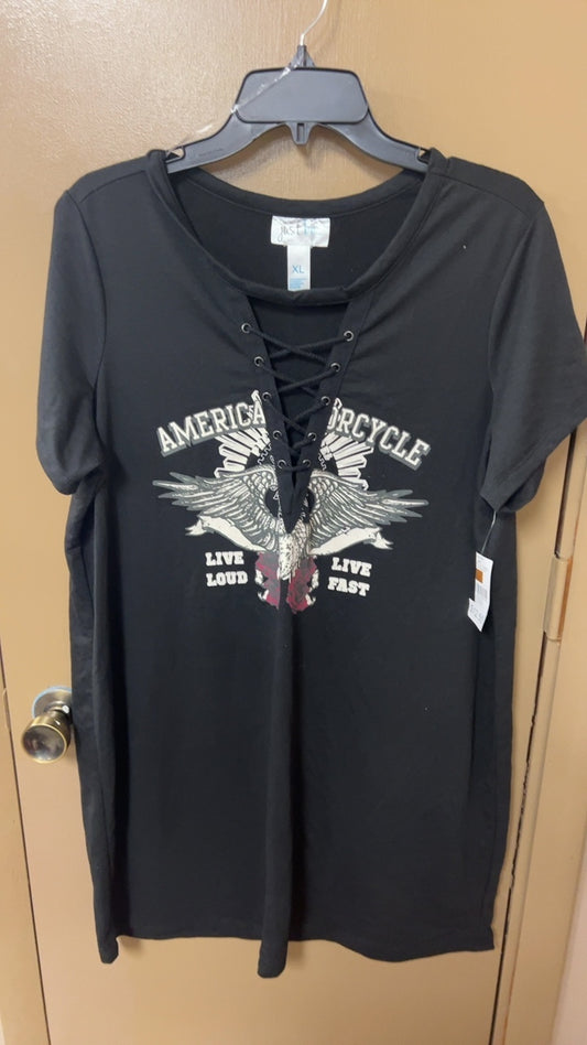 Just Be T-Shirt Dress XL