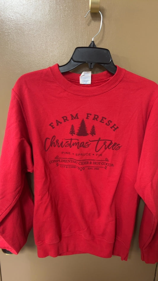 Fresh Trees Sweatshirt Small