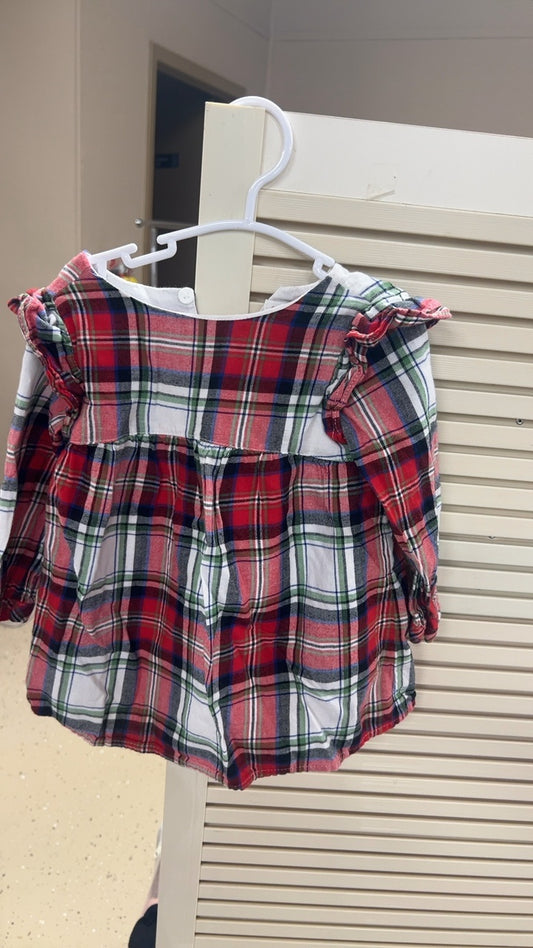Checkered Top Youth 18M