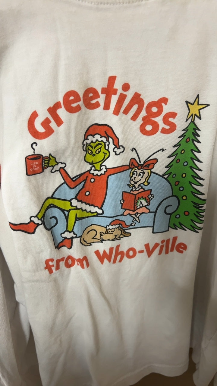 Life is Good Sweatshirt Youth XL