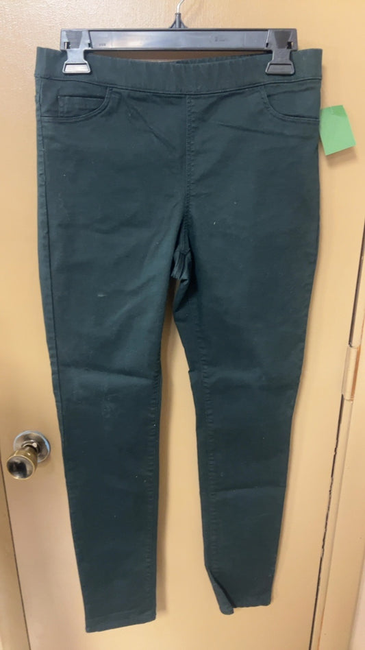 H&M Pants 8 Deep Green