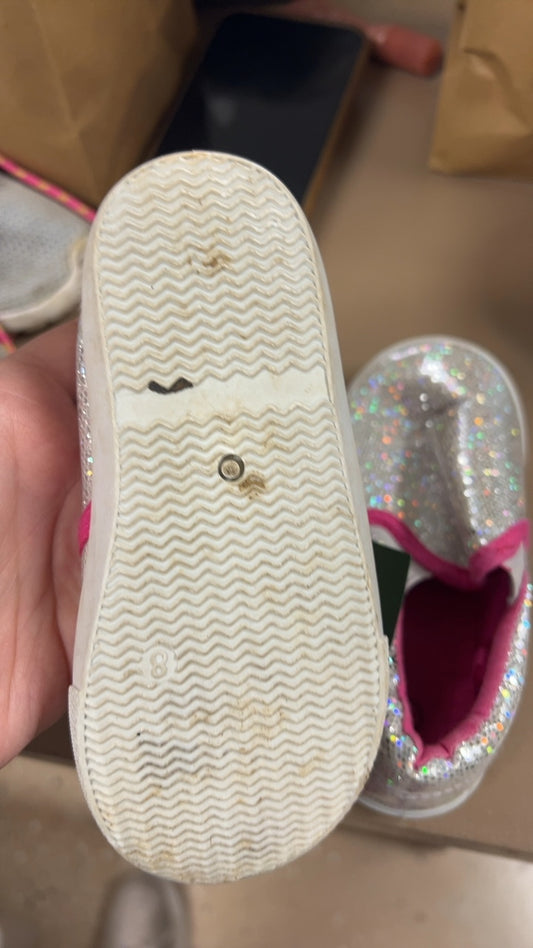 Silver is Sneakers Youth 8