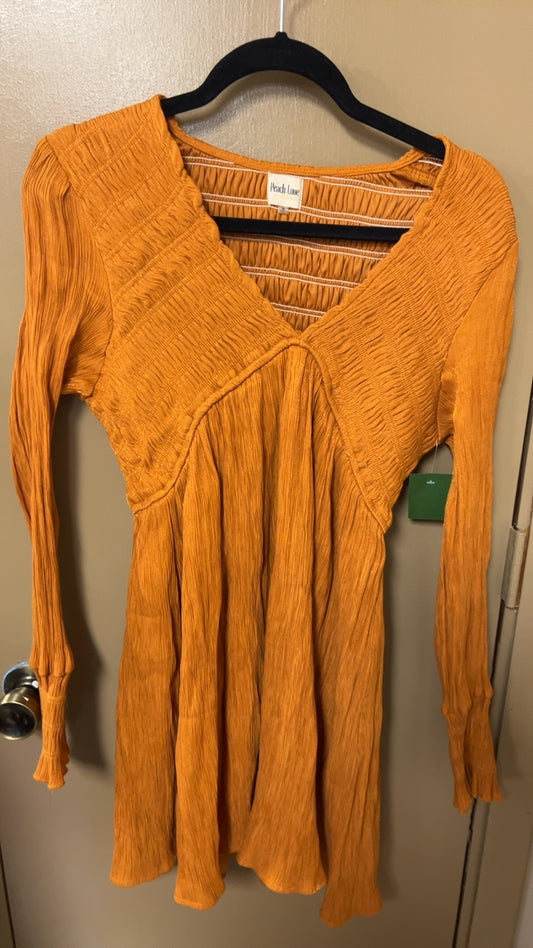 Peach Love Dress Small