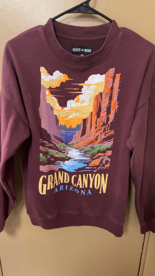 STATE of MINE Sweatshirt Small