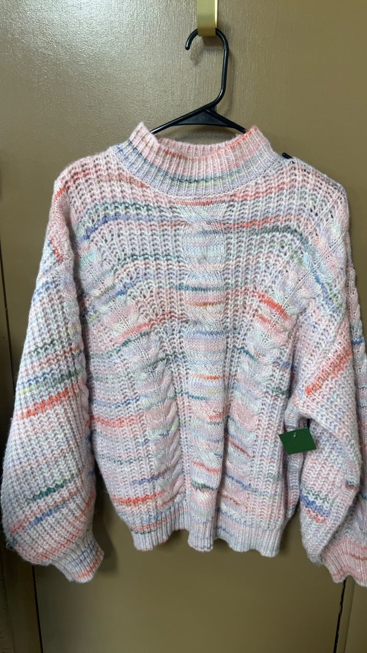 Cotton Candy Sweater Medium