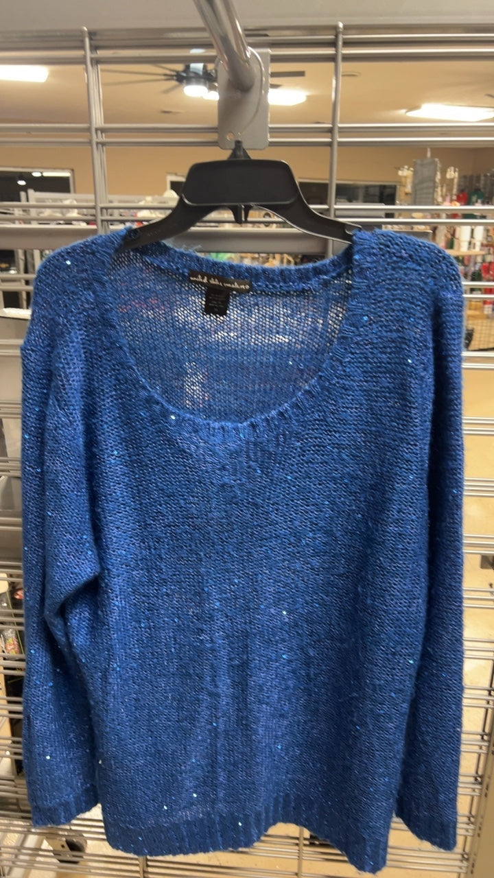 Blue Sweater 3X