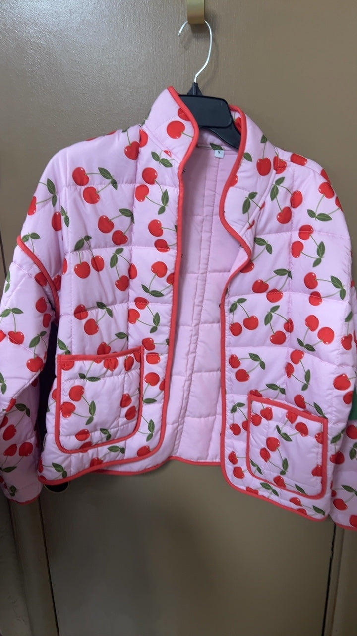 Cherry Jacket Small