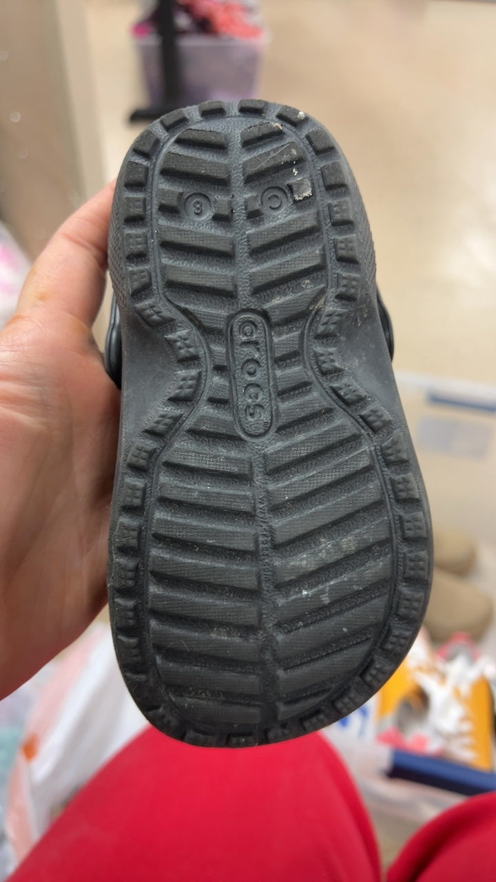Crocs Sandals Youth 8 black