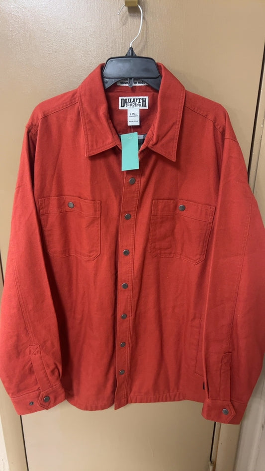 Duluth Trading Jacket L Tall Mens