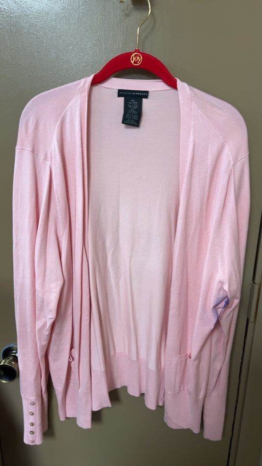 Pink Cardigan XXL