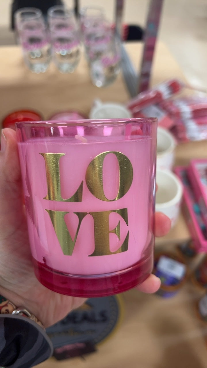 Valentine’s Day Candles