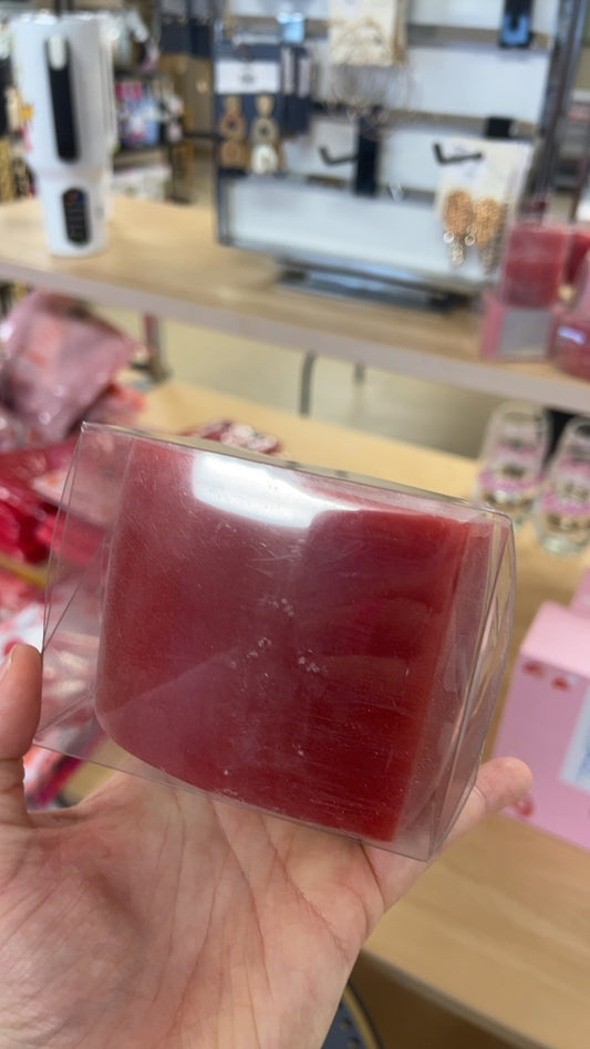 Large Heart Candle
