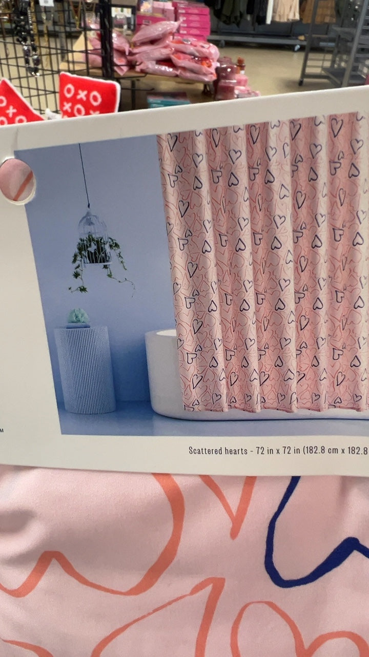 Valentine’s Day Shower Curtain