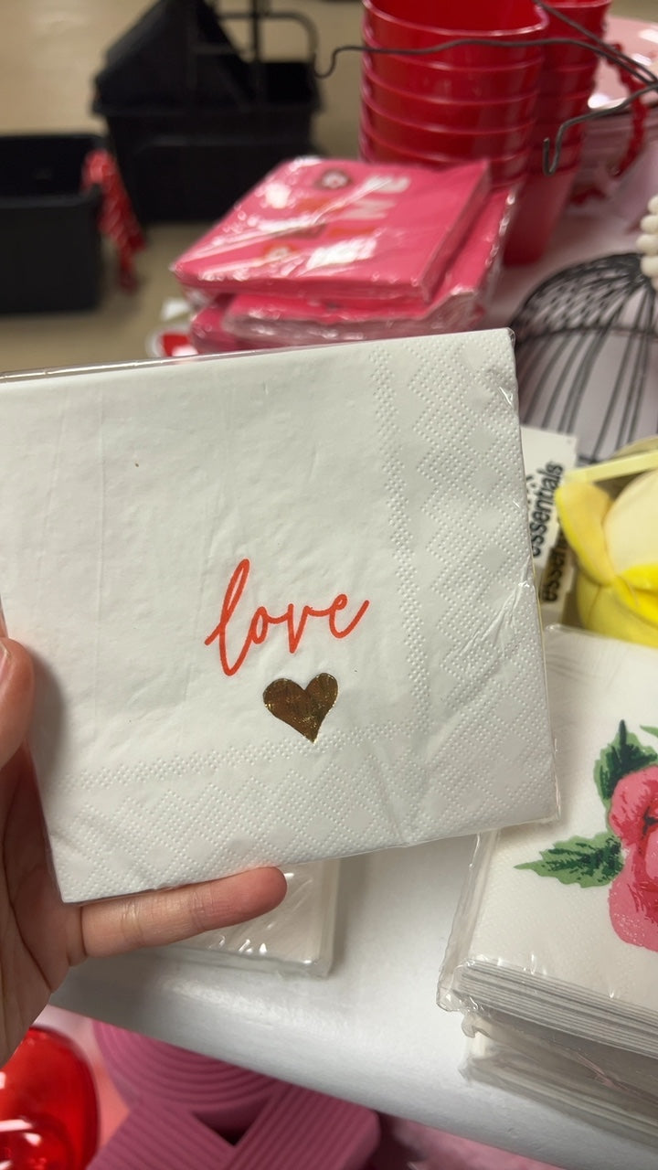 Valentine’s Day Napkin