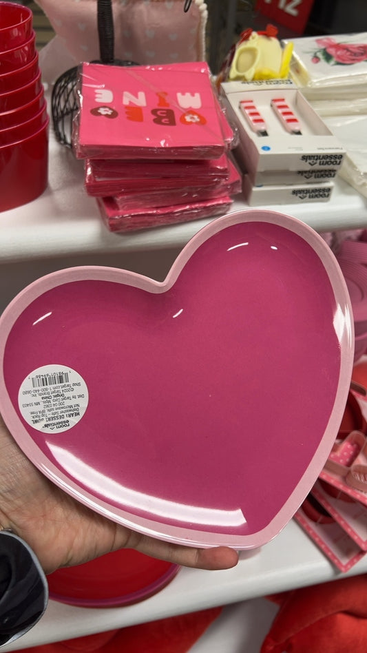 Heart Decorative Plate