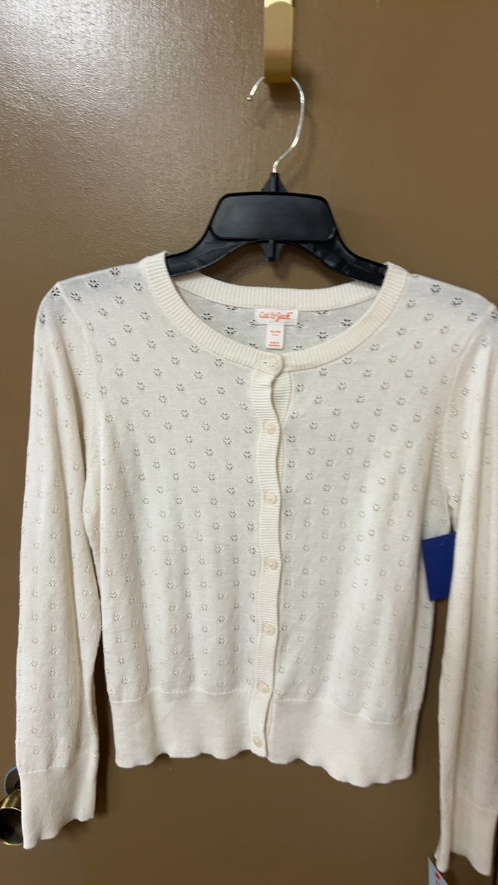 Cat & Jack Cardigan Youth 14