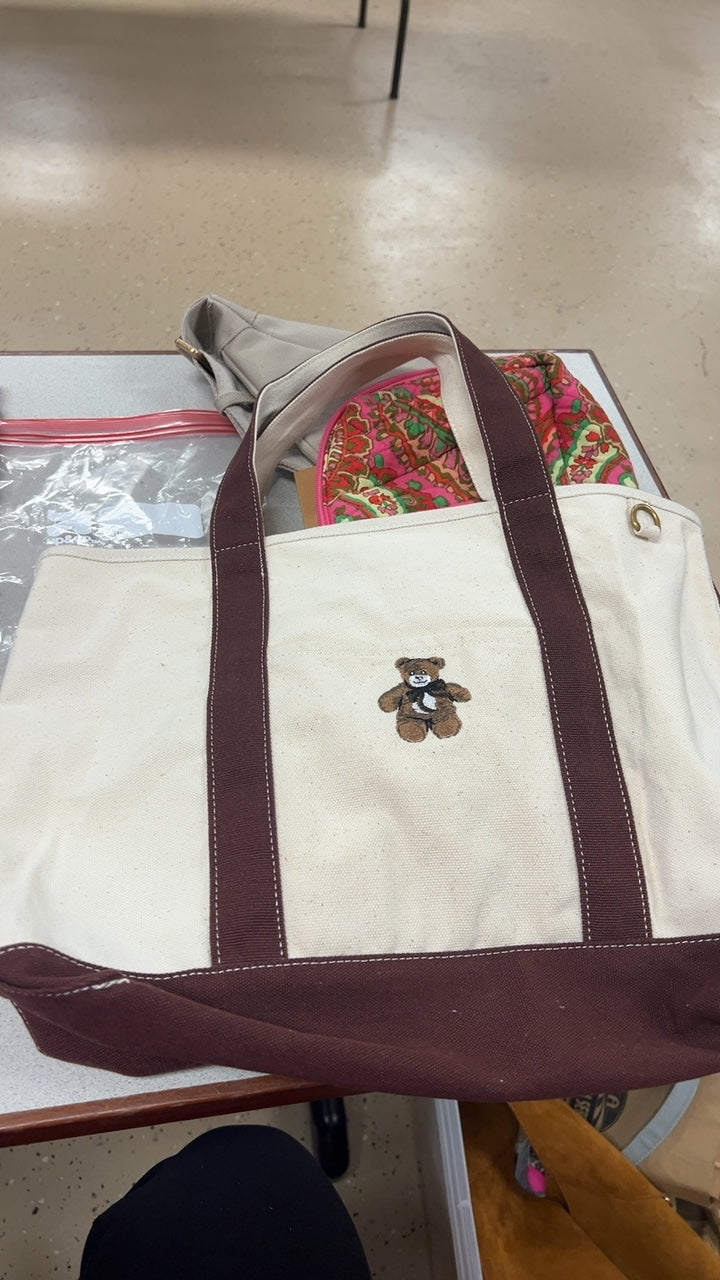 Teddy Tote Bag