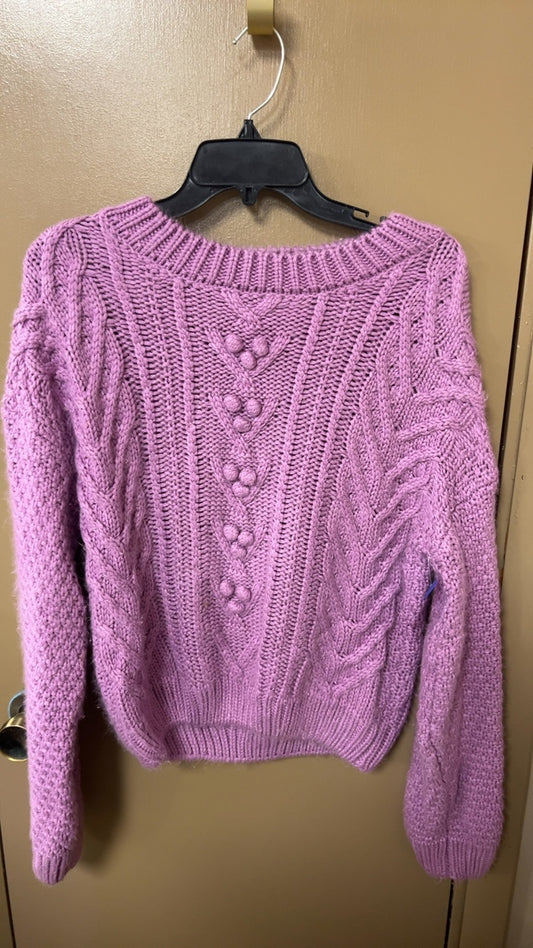 Pink Lily Sweater Small
