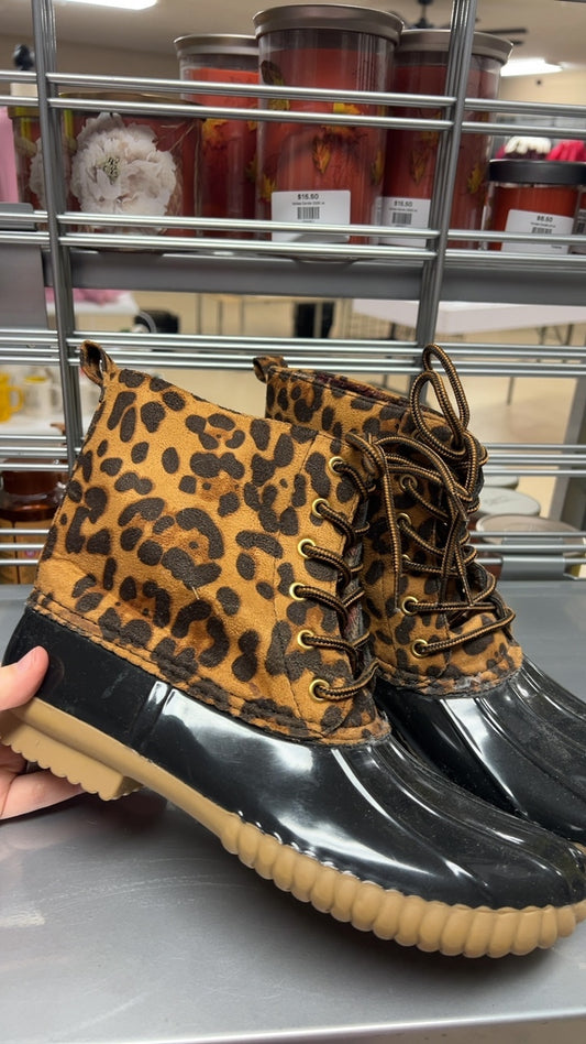 Cheetah Boots 10